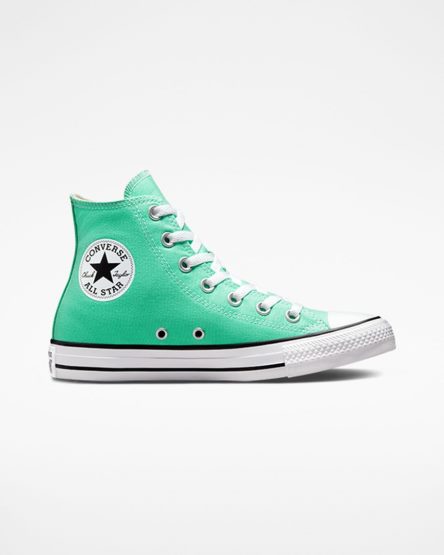 Tenisky Vysoke Converse Chuck Taylor All Star Seasonal Color Damske Tyrkysové Biele Čierne | SK PDOS115